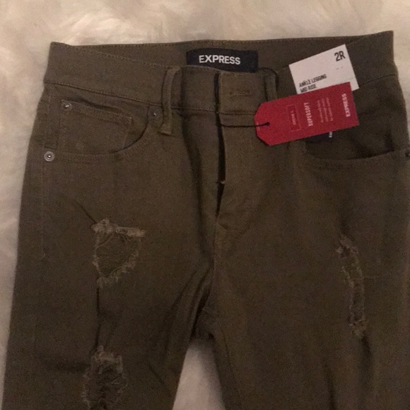 🎁NWT EXPRESS STRETCH ANKLE JEAN - Picture 7 of 8